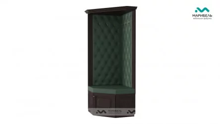 Прихожая  «Визит 2» К-4У Венге/Кожа Terra 106