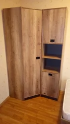 Шкаф для одежды Пилигрим ТД-276.07.23 Дуб каньон светлый/Серый