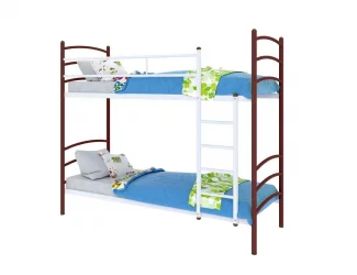 Кровать двухъярусная Милана Duo 900х1900 Медная шагрень