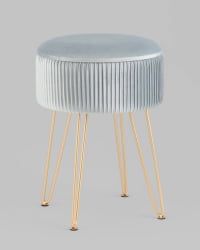 Пуф-столик Астор светло-голубой