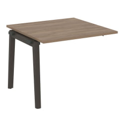 Проходной наборный элемент переговорного стола ONIX WOOD OW.NPRG-1 Дуб Аризона/Темный