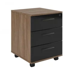 Тумба под стол ASTI AST33931343 Дуб Черный