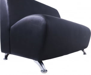 Диван Интер хром 2х местный Euroline-9100