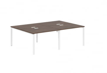 Бенч-система 4-местная EDIS EUWST 2316 Дуб Денвер темный Белый