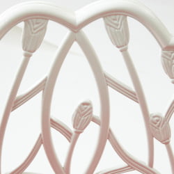 Скамья Secret De Maison Strauss (Штраус) + подушка алюминиевый сплав, 99*56*76, butter white