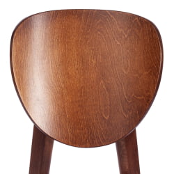 Стул DIAMANTE мягкое сидение бук, 42x42x85см, коричневый, ткань Крекс Беж