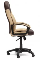 Кресло руководителя Twister коричневый+бежевый