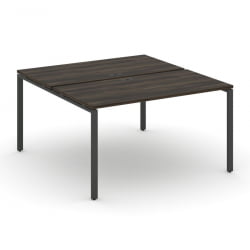 Рабочая станция двухсторонняя на 2 места CONCEPT CN.DRS-001 Дуб Мали Антрацит