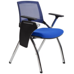 Комплект офисных кресел CHAIRMAN CH890 с пюпитром 2 шт Синий