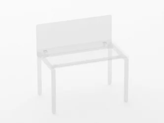 Экран (пластик) Deka 8.14.12 Белый-024 (без крепления)