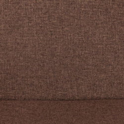 Стул обеденный La Rousse ткань рогожка, 49х50х93, коричневый/черный, 3М7-147