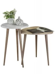 Стол в гостиную BeautyStyle 2 Дуб дымчатый/шимо