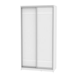 Шкаф-купе белый лдсп B-220х120х60-1(Белый-D9D9)