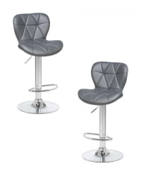 Стул барный DOBRIN BARNY (серый) 2 шт