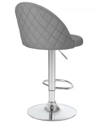 Стул барный DOBRIN MILANA (серый велюр (MJ9-75)) 2 шт