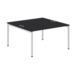 Стол двойной КСТЕН-С КСВСТ 1414 Дуб юкон/серый / XTEN-S XWST