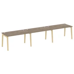 Рабочая станция ONIX WOOD OW.RS-3.3.8 Тиквуд Темный/Светлый