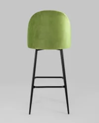 Стул барный Марсель Б велюр Травяной
