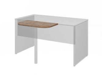 Приставная столешница LEMO L-81 Таксония шоколадная