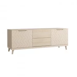 ТВ тумба Сканди (ТВБ) Жемчужно-белый