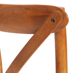 Стул CROSS (mod.CB2001) дерево береза, 49.5*53.5*87, Груша (№3)