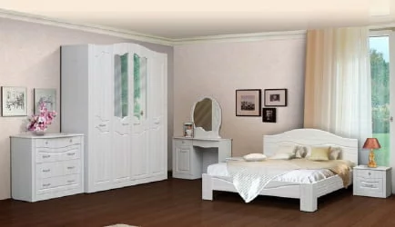 Длинный шкаф Ева-10 четырехдверный