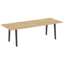 Стол переговорный ОНИКС ВООД ОВ.ПРГ-25 Тиквуд Светлый/Темный / ONIX WOOD OW.PRG-25