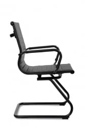 Кресло Hugo RCH 6002-3SEB Черный/Металл Черный