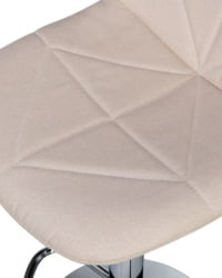 Стул барный ДОБРИН ДИНА (кремовый) 2 шт / DOBRIN DINA