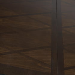 Раздвижной овальный стол Royal ( RY-T6EX ) дерево гевея/мдф, 150+44х106х75см, Tobacco