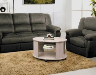 Овальный стол журнальный №15 Венге