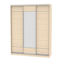 Шкаф-купе B-230х180х60-2(ДМ-D7D8D7)