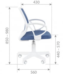 Детское кресло CHAIRMAN KIDS 112 велюр Оливка