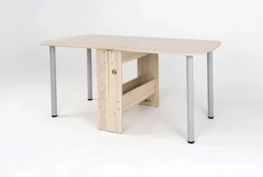 Овальный стол Оригами Ясень Шимо светлый