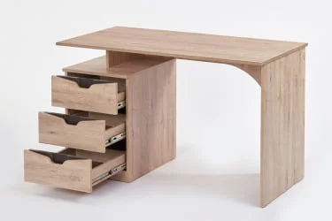 Письменный стол с полками и ящиками Соренто 15 Дуб бонифаций