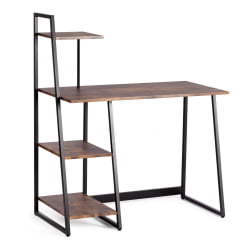 Письменный стол с полками WD-16 burnt