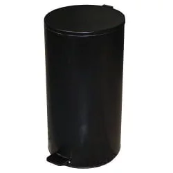 Урна с педалью 40 л (черный)