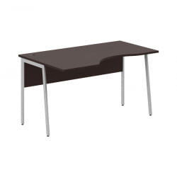 Стол эргономичный левый IMAGO Plus СА-2P(Л) Венге Магия Серый