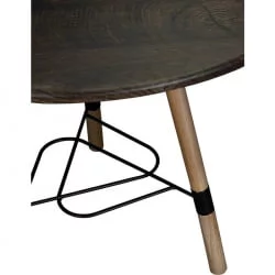 Придиванный столик Лючия 2104 Черный бук-дуб маррон