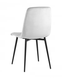 Стул Одди велюр светло-серый 4 шт. комплект