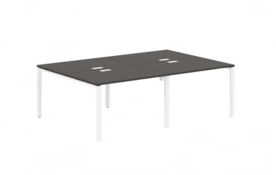 Бенч-система 4-местная EDIS EUWST 2316 Мокко Белый