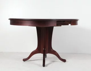 Круглый раздвижной стол Орион-5 (d1200) тон 9м