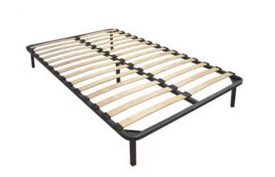 Кровать с ортопедическим основанием Сиеста 1600 Альба темно-серый