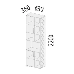 Стеллаж Аляска 501.33
