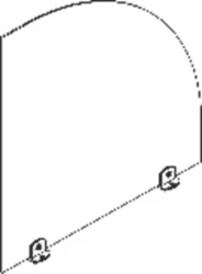 Экран торцевой из оргстекла RAND LITE RPG 5760