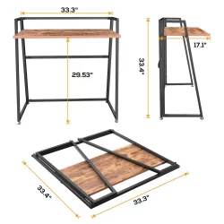 Cтолик для ноутбука Eureka ERK-FD-03VP Vintage Brown