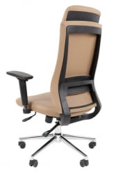 Офисное кресло CHAIRMAN 500 LUX экокожа Бежевый