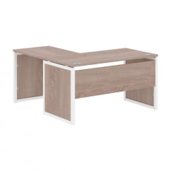 Стол письменный угловой правый XTEN-QP XQPCT 1415 R Дуб Сонома Белый