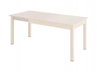 Стол обеденный раскладной Орфей 40 Белый песок-Кена