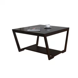 Придиванный столик BeautyStyle 1 Венге/стекло черное